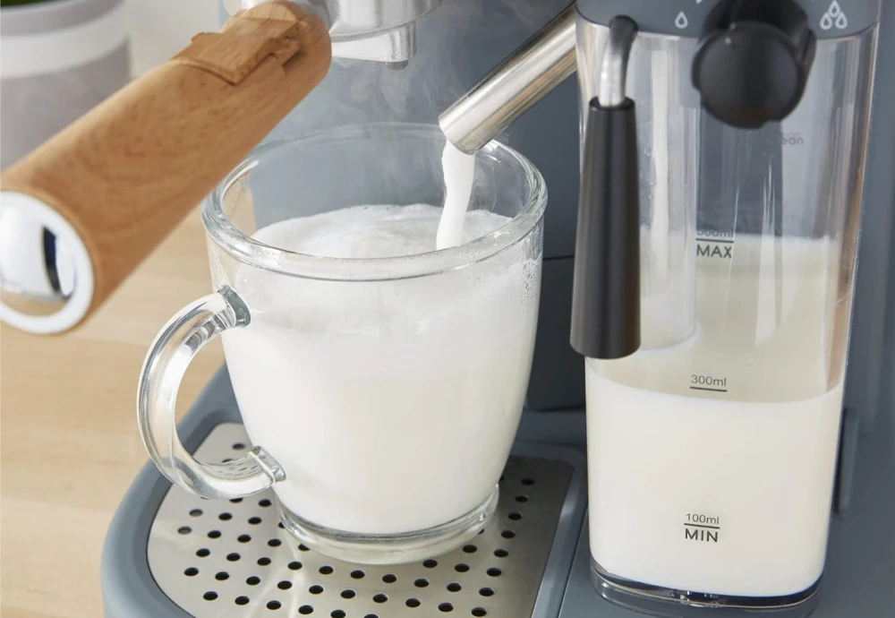 espresso machine with automatic milk frother